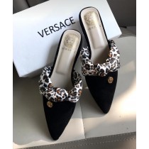 Versace Flat Ribbon Mules SCM-047