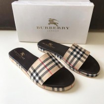 Burberry Check Style Casual Slippers SCM-125