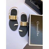 Dior Embossed Flat Sandal SCM-026