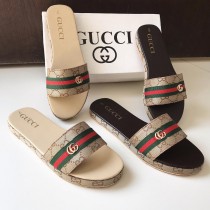 Gucci Strap Style Casual Slippers