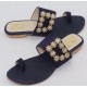 Hassh Fancy Toe Flat Slipper