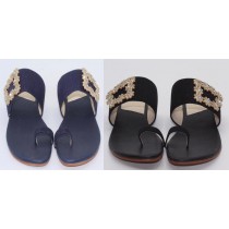 Hassh Fancy Toe Flat Slipper