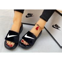 Imported Nike Fur Casual Slippers