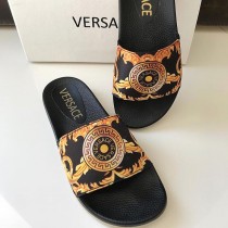 Versace Sig Textured Casul Slipper 