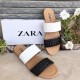 ZARA Double Strap Flat Slipper