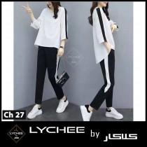 New Strip Style Women's 2 pcs 