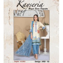 KEYSERIA BY THE G-M TEXTILES EMBROIDERED COLLECTION - 01