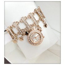 Fancy Bracelet design Quartz Ladies Watch HW-0280