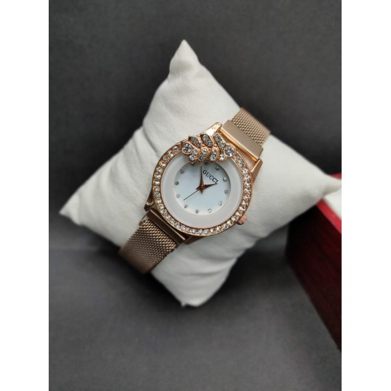 Gucci Ladies Magnetic Chain Watch HW-095