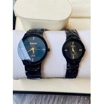 Rado Quartz Black Couple Watch HWP-052