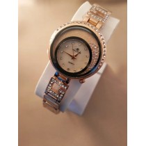 Revelry Gold Stone Chain Watch