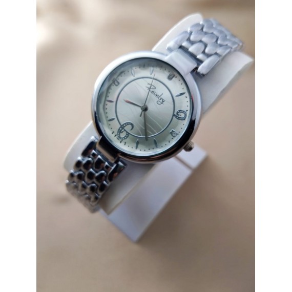 Revelry Silver Chain Ladies Watch