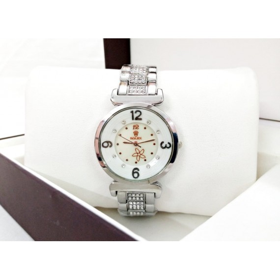 Rolex Ladies Fancy Stone Watch HW-041