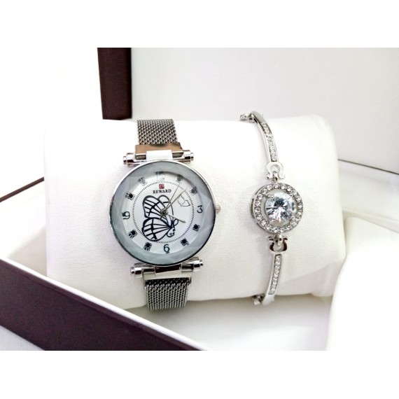 Women Magnetic Watch with Bracelet