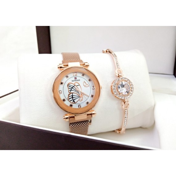 Women Magnetic Watch with Bracelet HW-070